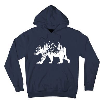 Mountain Bear Nature Tall Hoodie