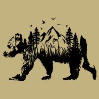 Mountain Bear Nature Cooling Performance Crew T-Shirt