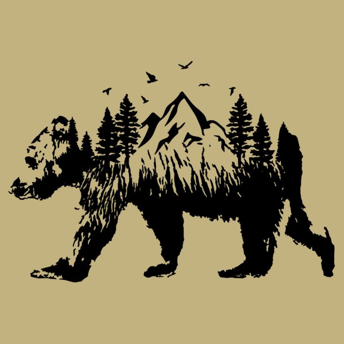 Mountain Bear Nature Cooling Performance Crew T-Shirt