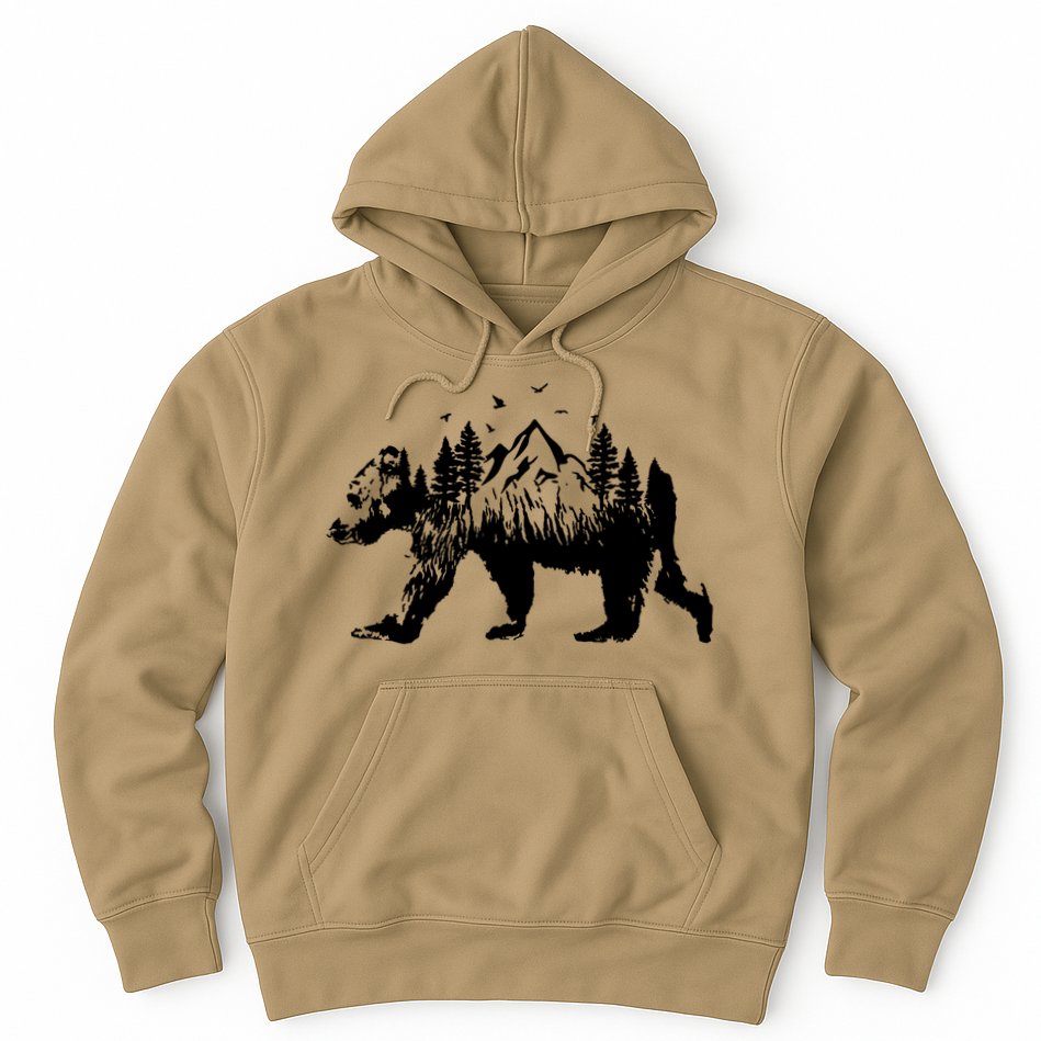 Mountain Bear Nature Hoodie