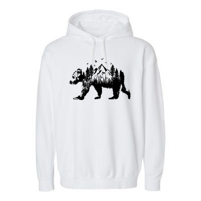 Mountain Bear Nature Garment-Dyed Fleece Hoodie