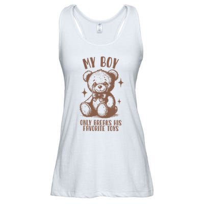 My Boy Only Breaks His Favorite Toys Ttpd Ladies Essential Flowy Tank