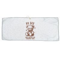 My Boy Only Breaks His Favorite Toys Ttpd Large Microfiber Waffle Golf Towel