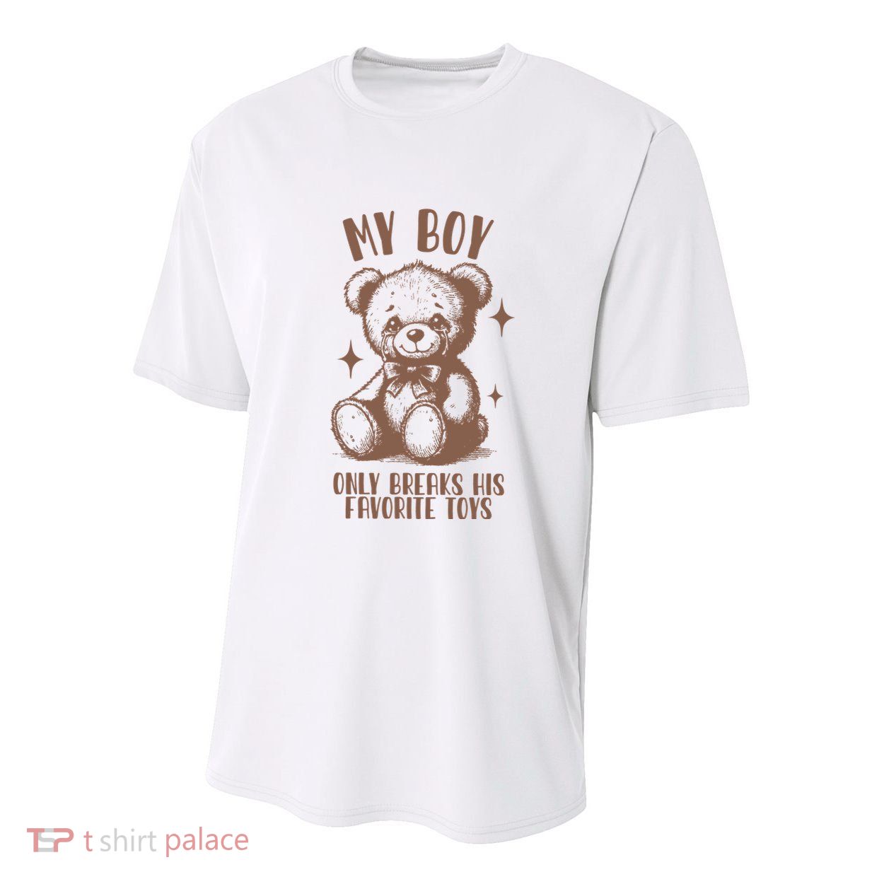 My Boy Only Breaks His Favorite Toys Ttpd Youth Performance Sprint T-Shirt