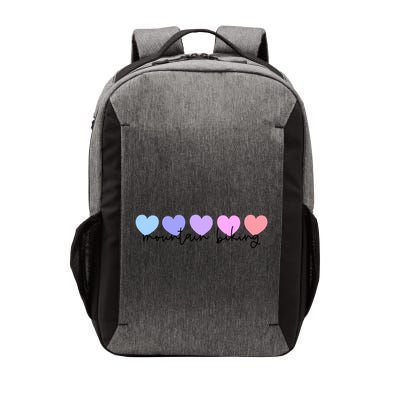 Mountain Bike Or Mountain Biking Lover Heart Mom Meaningful Gift Vector Backpack
