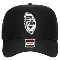 My Brother Out There American Football Family Match Sister High Crown Mesh Back Trucker Hat