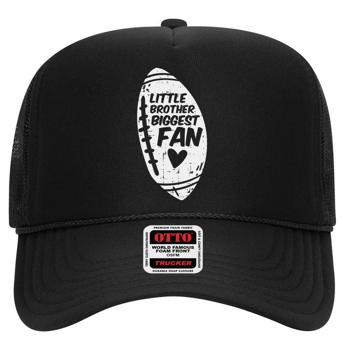 My Brother Out There American Football Family Match Sister High Crown Mesh Back Trucker Hat