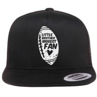 My Brother Out There American Football Family Match Sister Flat Bill Trucker Hat