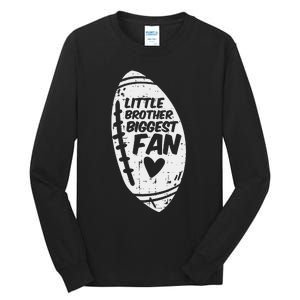 My Brother Out There American Football Family Match Sister Tall Long Sleeve T-Shirt