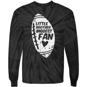 My Brother Out There American Football Family Match Sister Tie-Dye Long Sleeve Shirt