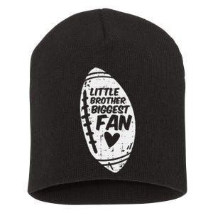 My Brother Out There American Football Family Match Sister Short Acrylic Beanie