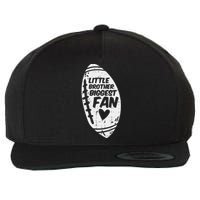 My Brother Out There American Football Family Match Sister Wool Snapback Cap