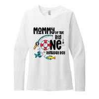 Mommy Big One 1-Year-Old  Fishing Birthday Womens CVC Long Sleeve Shirt