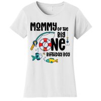 Mommy Big One 1-Year-Old  Fishing Birthday Women's T-Shirt