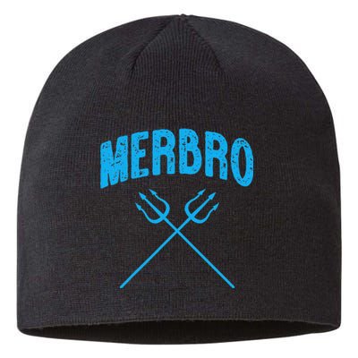 Merbro Brother of The Birthday Mermaid Sustainable Beanie