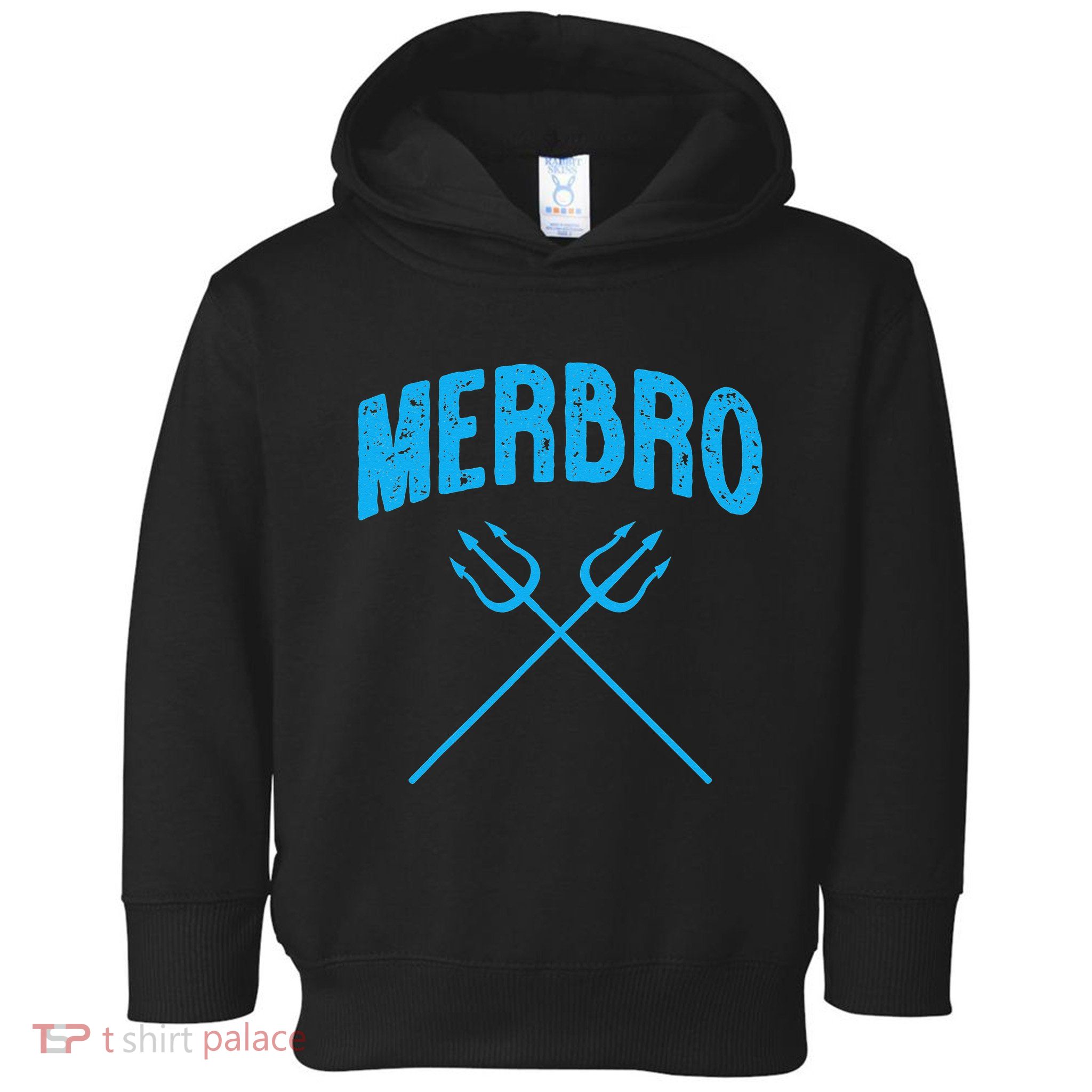 Merbro Brother of The Birthday Mermaid Toddler Hoodie