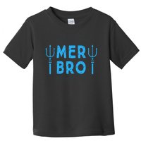 Merbro Brother Of A Mermaid Birthday Swimming Toddler T-Shirt