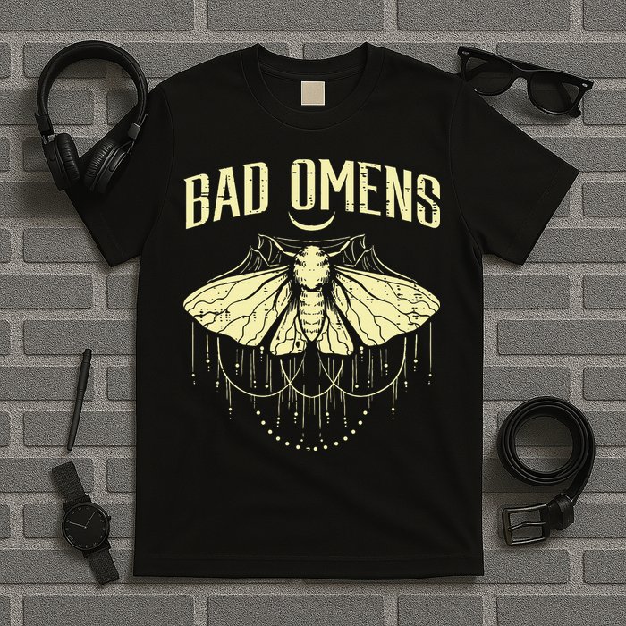 Moth B.A.D O.M.E.N.S Funny Myth Superstitions Women T-Shirt