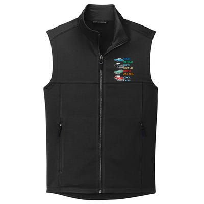 May Be Old But Got To Drive All The Cool Cars Collective Smooth Fleece Vest