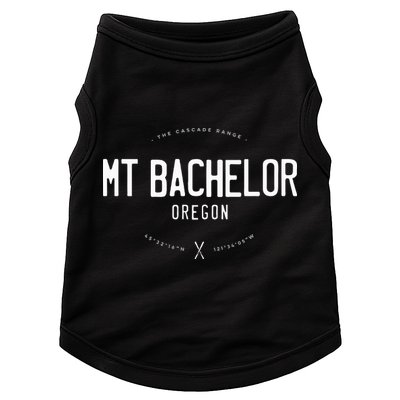 Mt. Bachelor Oregon Graphic Distressed Vintage Ski Doggie Tank