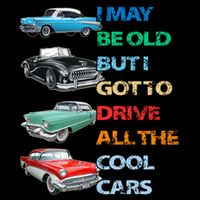 May Be Old But Got To Drive All The Cool Cars Backpack