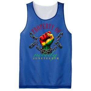 Melanin Black Property Of Nobody Junenth Freedom Cute Gift Mesh Reversible Basketball Jersey Tank