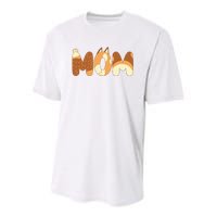 Mom Birthday Party Mom Mother’S Day Cute Dog Youth Performance Sprint T-Shirt