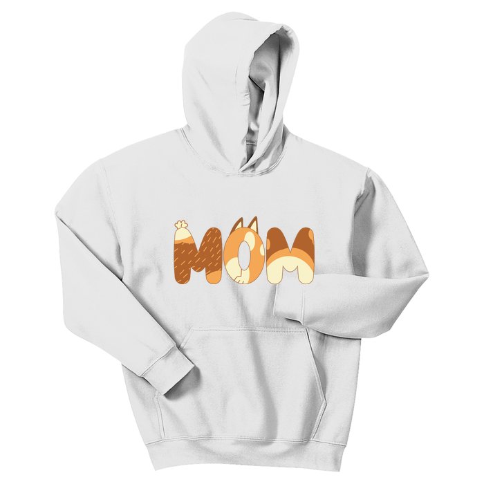 Mom Birthday Party Mom Mother’S Day Cute Dog Kids Hoodie