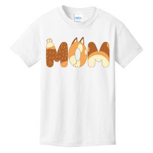 Mom Birthday Party Mom Mother’S Day Cute Dog Kids T-Shirt