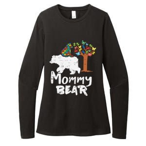 Mommy Bear Puzzle Autism Awareness Mom Mama Mother Gift Womens CVC Long Sleeve Shirt