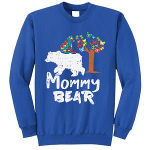 Mommy Bear Puzzle Autism Awareness Mom Mama Mother Gift Sweatshirt