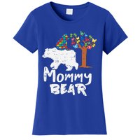 Mommy Bear Puzzle Autism Awareness Mom Mama Mother Gift Women's T-Shirt