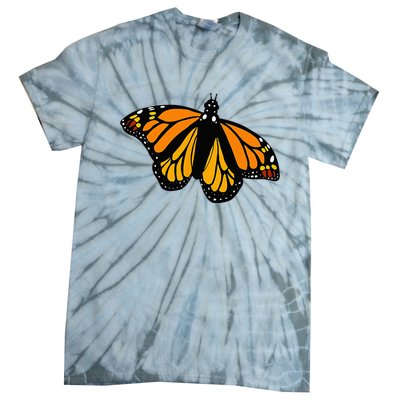 Monarch Butterfly Pocket By Milkweed Mavens Nature Tie-Dye T-Shirt