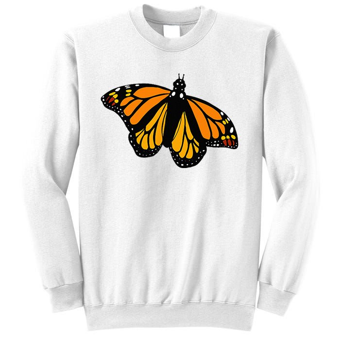 Monarch Butterfly Pocket By Milkweed Mavens Nature Sweatshirt