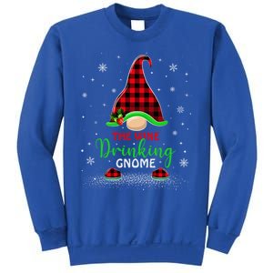 Matching Buffalo Plaid The Wine Ing Gnome Christmas Gift Sweatshirt