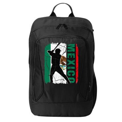 Mexican Baseball Player Mexico Flag Baseball Fans City Backpack