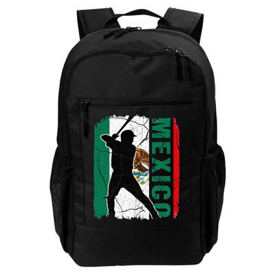Mexican Baseball Player Mexico Flag Baseball Fans Backpack
