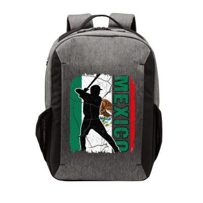 Mexican Baseball Player Mexico Flag Baseball Fans Vector Backpack