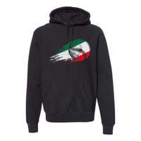 Mexican Baseball Player Mexico Flag Baseball Lover Premium Hoodie