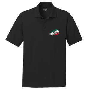 Mexican Baseball Player Mexico Flag Baseball Lover PosiCharge RacerMesh Polo