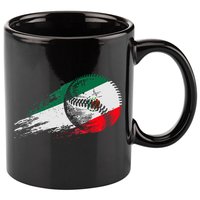Mexican Baseball Player Mexico Flag Baseball Lover 11oz C Handle Ceramic Mug