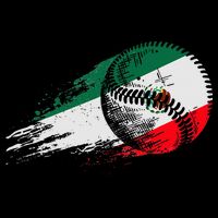 Mexican Baseball Player Mexico Flag Baseball Lover Drawstring Bag