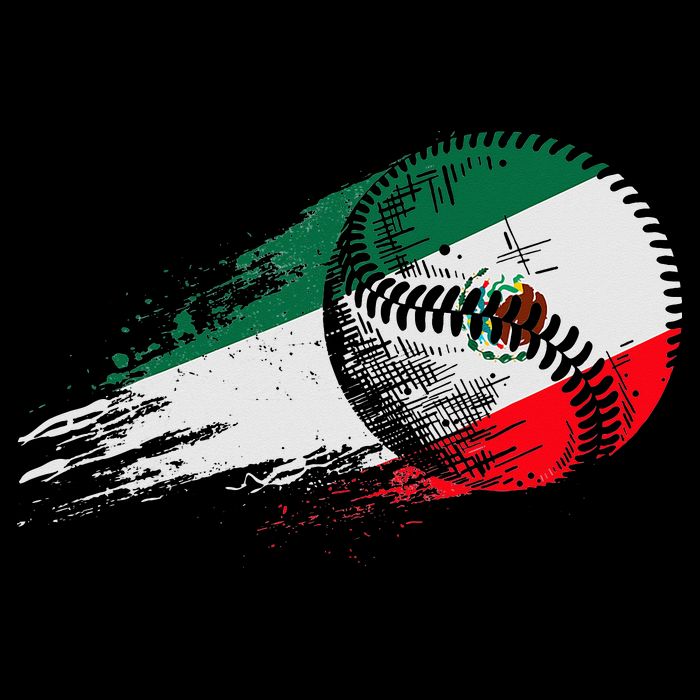 Mexican Baseball Player Mexico Flag Baseball Lover Drawstring Bag