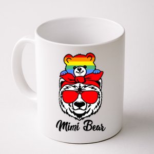 Mimi Bear Proud Mimi Rainbow Flag Lgbt Pride Mothers Day Meaningful Gift Coffee Mug