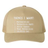 Motorcyclist Biker Pun For Motorcycle Motorbike Riding Rider Yupoong Adult 5-Panel Trucker Hat