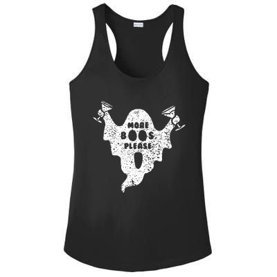 More Boos Please Ladies PosiCharge Competitor Racerback Tank