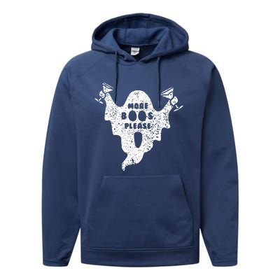 More Boos Please Performance Fleece Hoodie