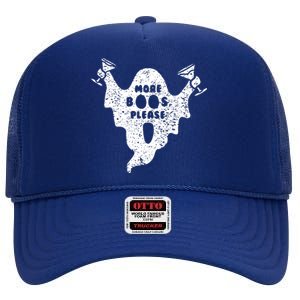 More Boos Please High Crown Mesh Back Trucker Hat