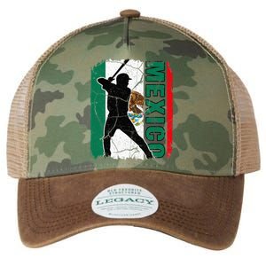 Mexican Baseball Player Mexico Flag Baseball Fans Legacy Tie Dye Trucker Hat