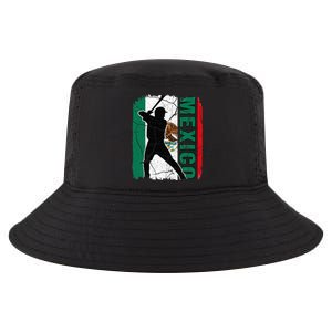 Mexican Baseball Player Mexico Flag Baseball Fans Cool Comfort Performance Bucket Hat